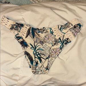 Kirra Tropical Print Bikini Bottoms